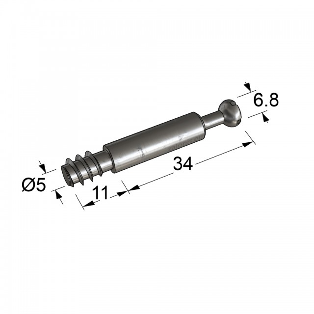 CONNECTING BOLT / D.5 B34 L11